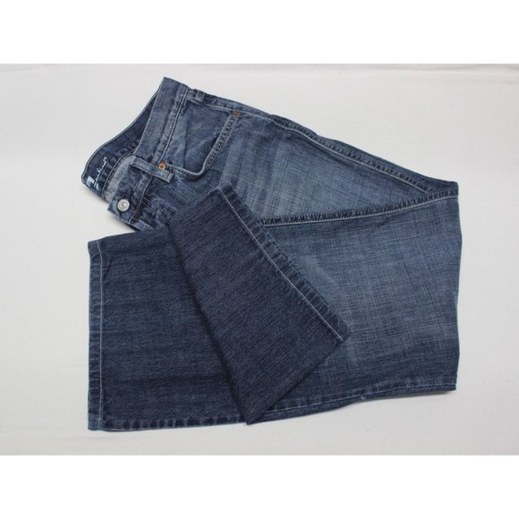7 For All Mankind men's A-Pocket wide straight leg button‎ fly jeans 33 x 28 - Picture 4 of 13